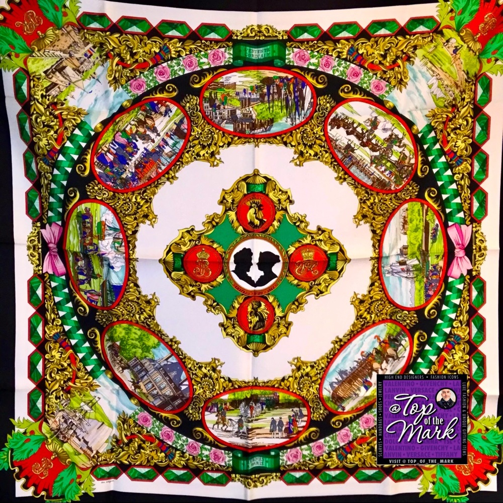 HERMÈS L’ENTENTE CORDIALE 1994 Immaculate 90 cm